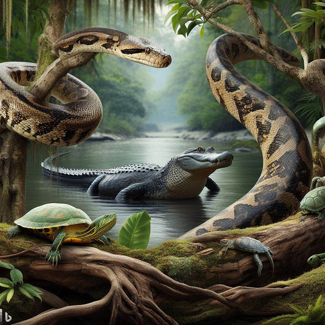 Reptiles De La Amazonía Ecuatoriana: Una Rica Diversidad De Especies